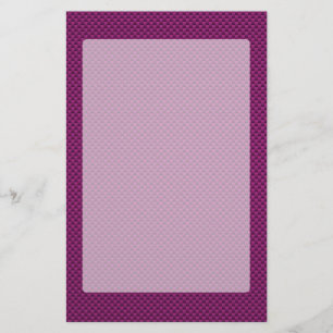 Lila Fushia Carbon Fibre Print Briefpapier