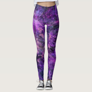 Lila galaktisch leggings