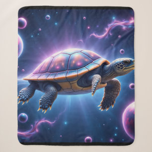 Lila Galaktische Meerschildkröte Sherpadecke