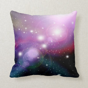 Lila Galaxie 3 Kissen
