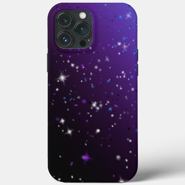 Lila Galaxie Case-Mate iPhone Hülle (Rückseite)