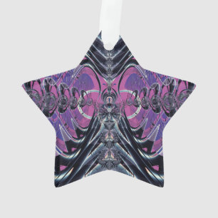 Lila Galaxie Ornament