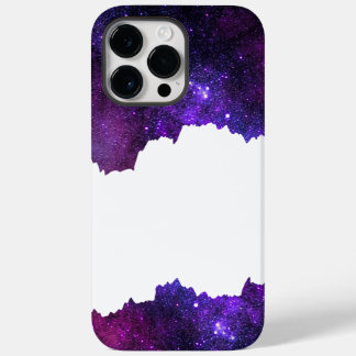 Lila Galaxiensterne Case-Mate iPhone 14 Pro Max Hülle