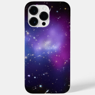 Lila Galaxy Cluster Space Foto Case-Mate iPhone 14 Pro Max Hülle
