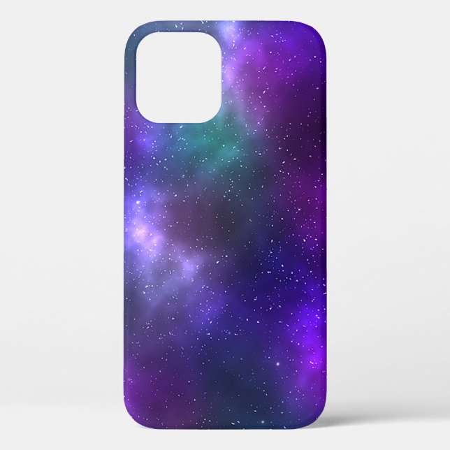 Lila Galaxy Nebula Case-Mate iPhone Case (Rückseite)