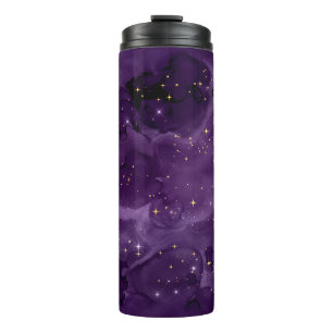 Lila Galaxy-Serien-Design 8 Thermosbecher