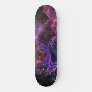 Lila Galaxy-Skateboard Skateboard
