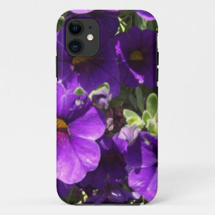 Lila Garten-Blumen Case-Mate iPhone Hülle