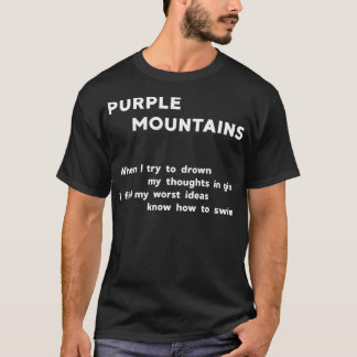Lila Gebirge Inspiriert aktiv T-Shirt
