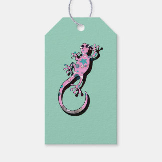 Lila Gecko – Exotisch & Bunt Geschenkanhänger