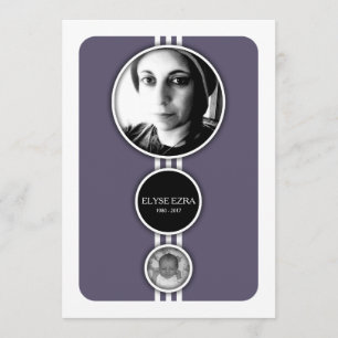 lila Gedenkkarten Programm