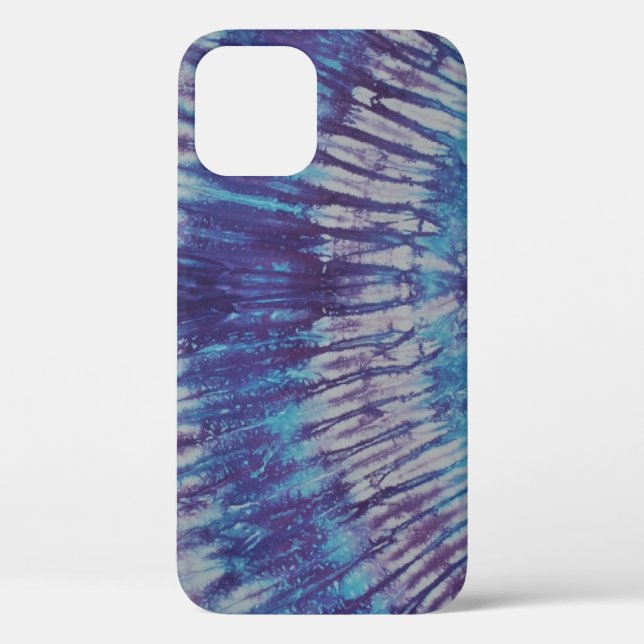 Lila Gefärbte Krawatte Case-Mate iPhone Hülle (Rückseite)