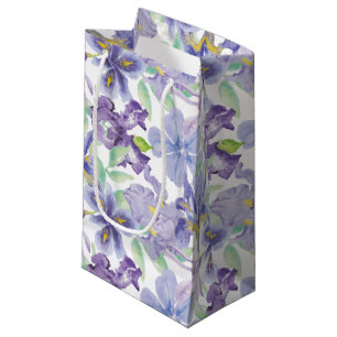 Lila-Gelbe Iris-Blütenfarbe Kleine Geschenktüte