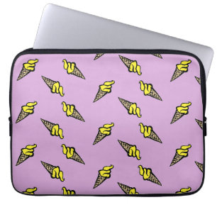 Lila Geleis Laptopschutzhülle