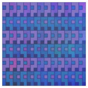 Lila geometrisch stoff