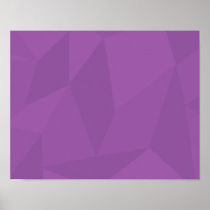 Lila, geometrische, coole, trendige, moderne, einf poster