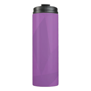Lila, geometrische, coole, trendige, moderne, einf thermosbecher