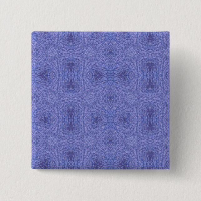 Lila geometrische Kunst Button (Vorderseite)