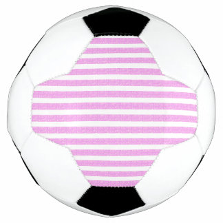 Lila geometrische Streifen Fußball