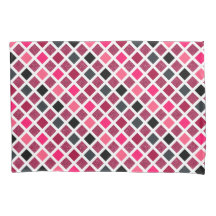 Lila geometrisches Muster in rosa