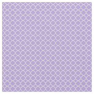 Lila geometrisches Muster Stoff