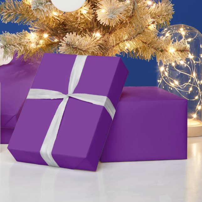 Lila Geschenkpapier (Feiertage)