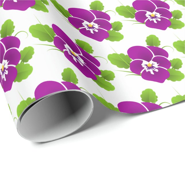 Lila Geschenkpapier (Rolleneckpunkt)