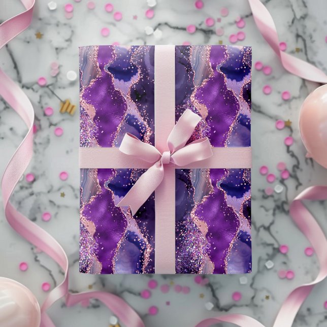 Lila Geschenkpapier (Von Creator hochgeladen)