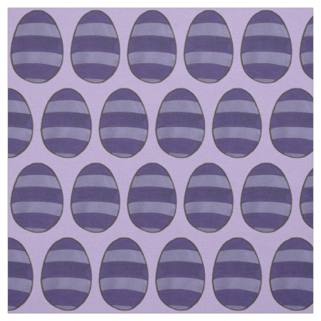 Lila gestrichene Ostereier Jäger Stoff (Muster)