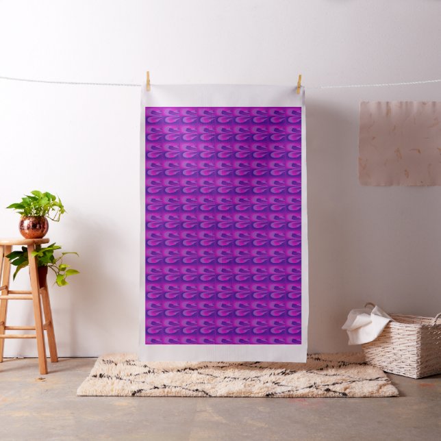 Lila Gewebe Geschichten Pima Baumwolle(54" Breite) Stoff (Beispiel)