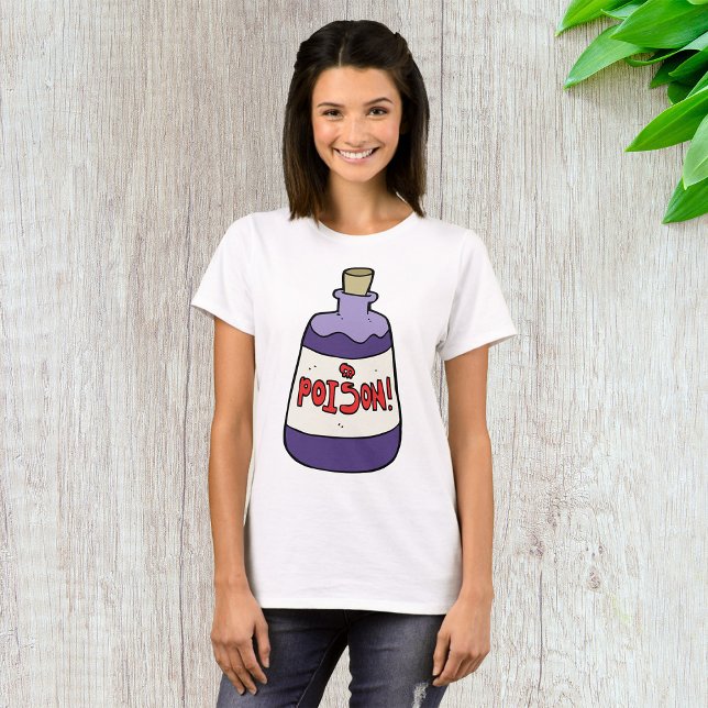 Lila Giftflasche T-Shirt (Von Creator hochgeladen)