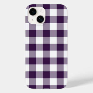 Lila Gingham-Muster Case-Mate iPhone Hülle