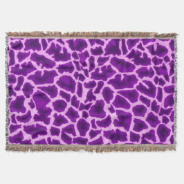 Lila Giraffe Decke