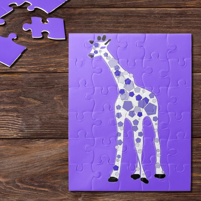 LILA Giraffe Puzzle (Von Creator hochgeladen)