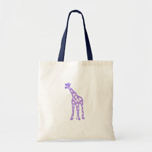 LILA GIRAFFE TRAGETASCHE