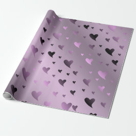 lila, glänzend, Sterne, Metall, Struktur, Geschenkpapier