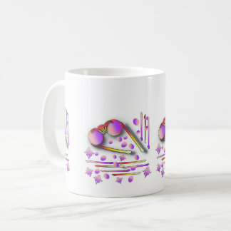 Lila Glasses Coffee Tasse