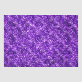 Lila Glitter Funkeln Glamourös Elegantes Design Seidenpapier
