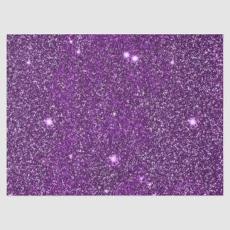 Lila Glitterglas Seidenpapier