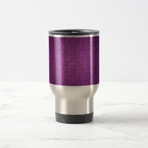 Lila Glitz 15 oz. Reisebusch Reisebecher