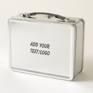 Lila Glitzer-Funken Fügen Sie hier Ihre Logodetail Metall Brotdose