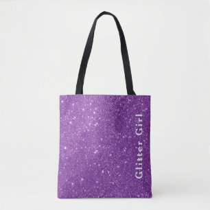 Lila Glitzer Girl Zeigen Sie Ihre Glamour sparkle