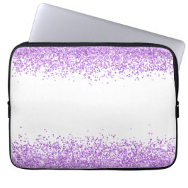 Lila Glitzer iPad Air Cover