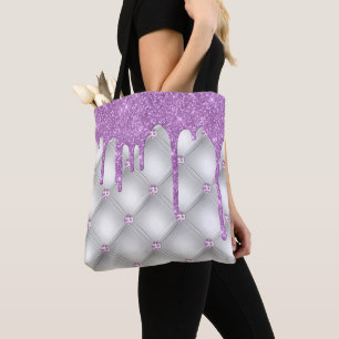 Lila Glitzer Jewels Silver Metallic