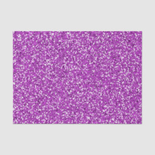Lila Glitzer Muster Aussehen Seidenpapier