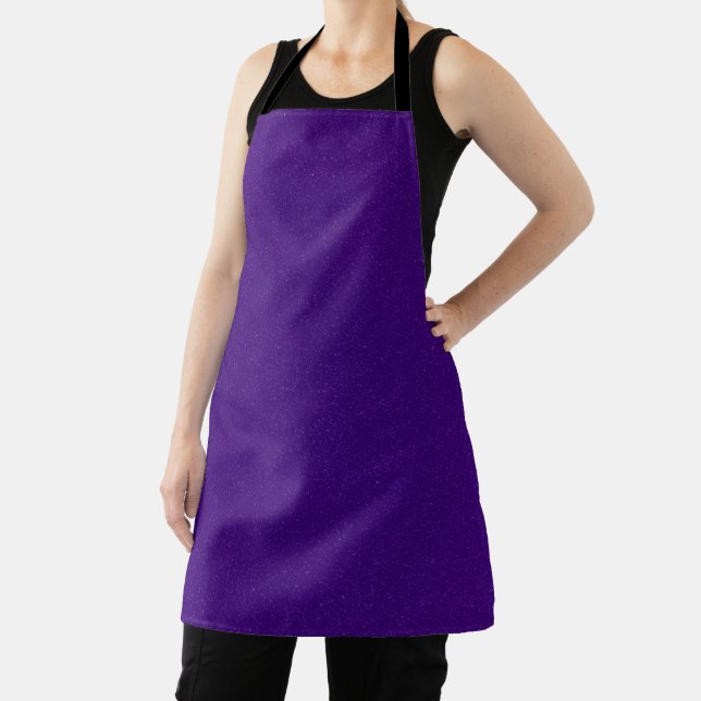Lila Glitzer-Muster-Kochen-Schürze - Anpassen Schürze (InSitu)