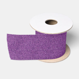 Lila Glitzer Satinband