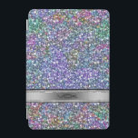 Lila Glitzer und Glitzern iPad Mini Hülle<br><div class="desc">Eleganter,  farbenfroher lila Glitzer und Glitzern. Schwarze Akzente. Anpassbare Monogramm. Wenn Sie Hilfe beim Anpassen,  Ändern der Farbe oder sonst irgendetwas benötigen,  wenden Sie sich an ArtOnWear Designer. Kostenlose Textformatierung mit Live-Hilfe auf Anfrage.</div>