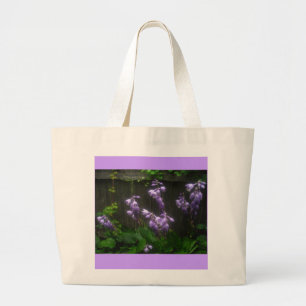 lila Glocken Reisetasche Jumbo Stoffbeutel