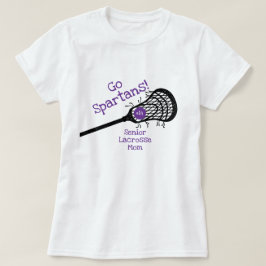 Lila Go-Team-Lacrosse-Mama T-Shirt